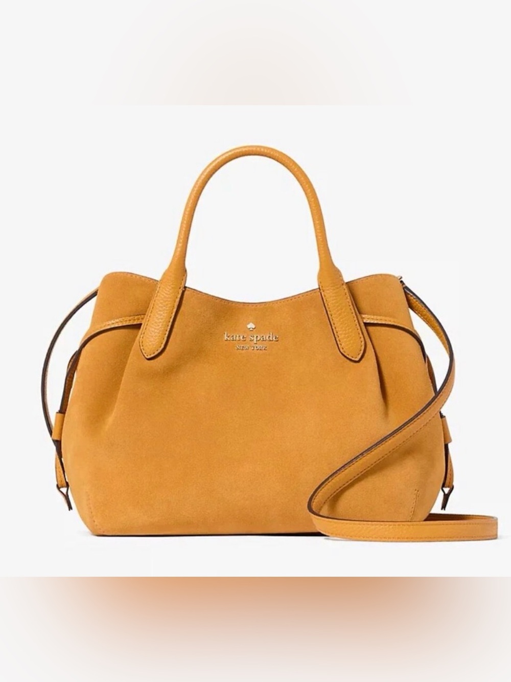 Perfect like new Kate Spade Dumpling Suede Small Satchel